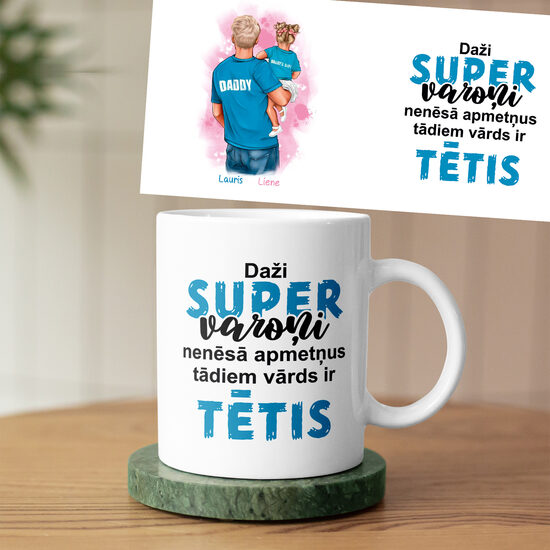 Super krūzes tētiem!